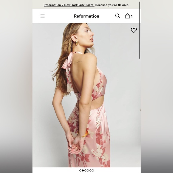 Nerdia Silk Dress - Picture 6 of 6